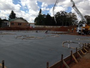 large home slab